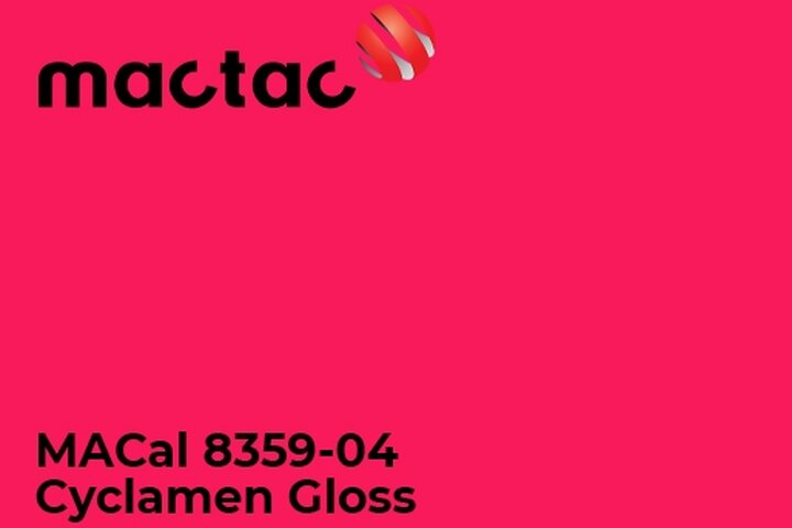 Monomerna kater folija - Mactac MACal 8300 Cyclamen Gloss1