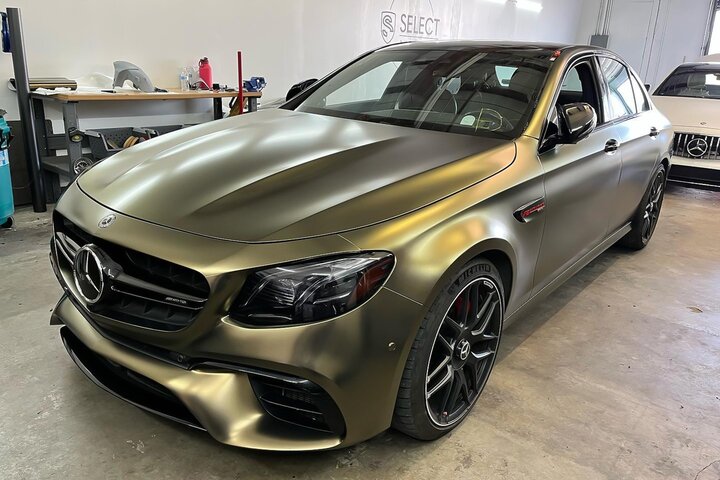 Zlatna saten folija - CFS Bond Gold Matt Chrome4