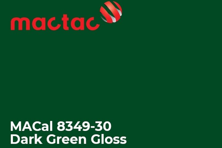 Monomerna kater folija - Mactac MACal 8300 Dark Green Gloss1