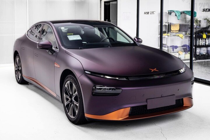 Mactac - Satin Metallic Dark Purple 2