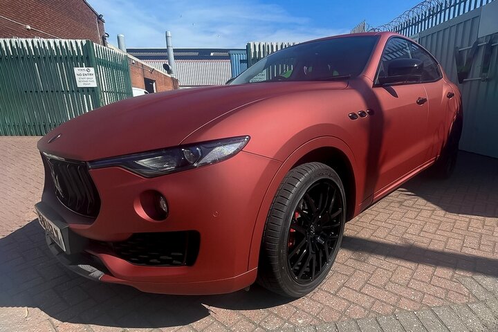 Arlon - Matte Aluminium Red3