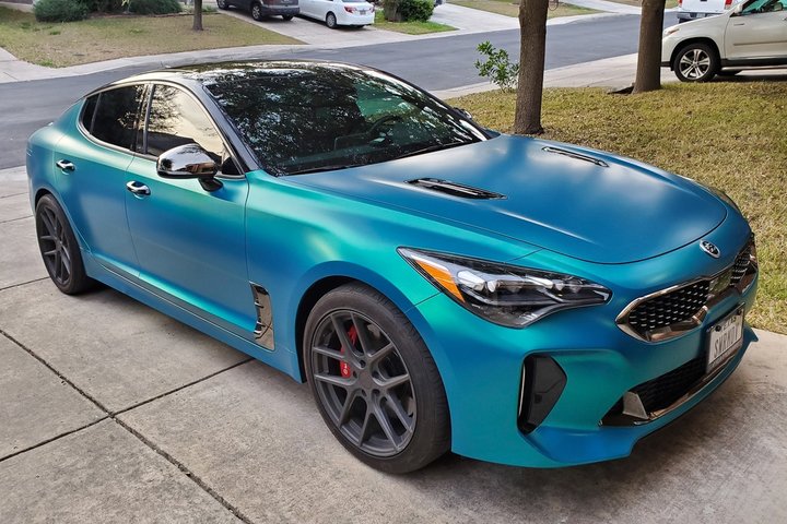 Cool Teal Satin Metallic Avery Dennison 6