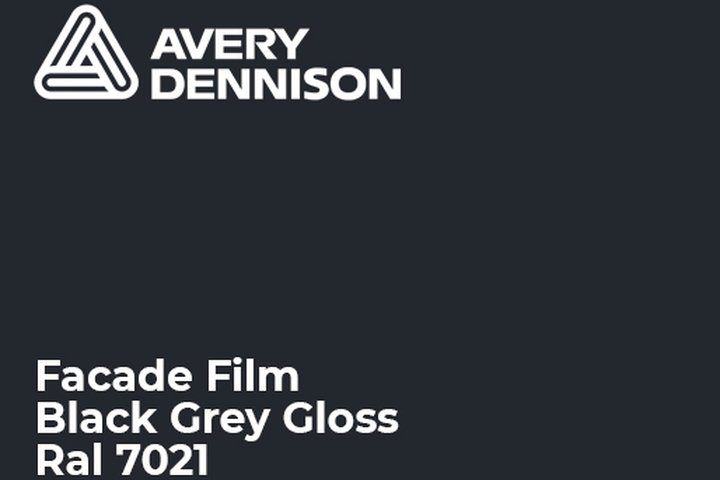 Fasadna folija - Avery Dennison Black Grey Gloss1