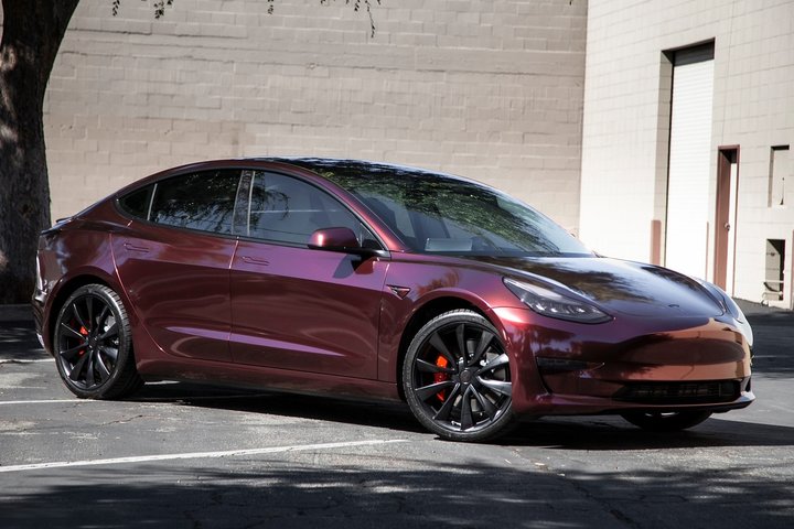 Passion Red Metallic Avery Dennison 10