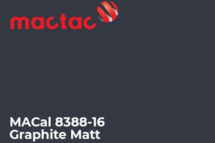 Monomerna kater folija - Mactac MACal 8300 Graphite Matt1