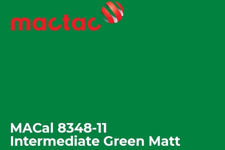 Monomerna kater folija - Mactac MACal 8300 Intermediate Green Matt1