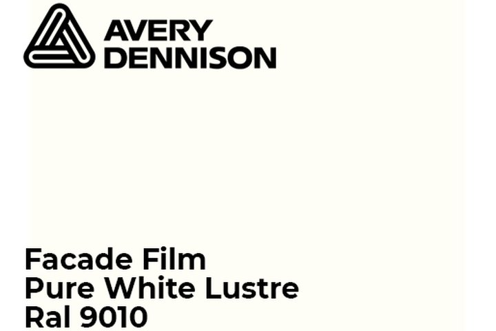 Fasadna folija - Avery Dennison Pure White Lustre1