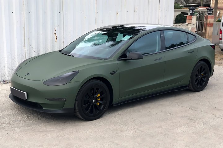 Avery Dennison Matte Olive Green15