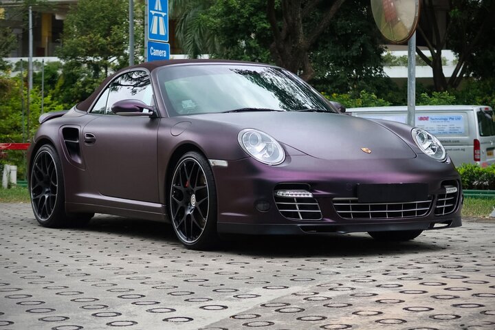 Mactac - Satin Metallic Dark Purple 1