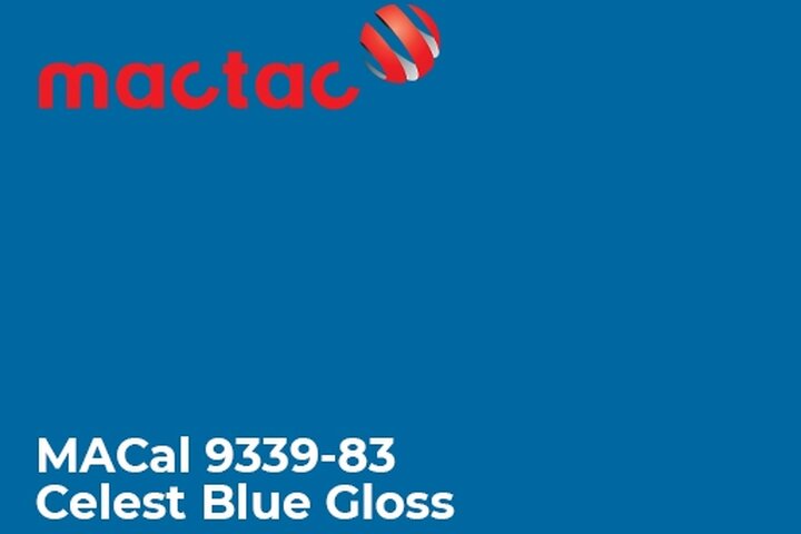 Polimerna kater folija - Mactac MACal 9300 Celest Blue Gloss1