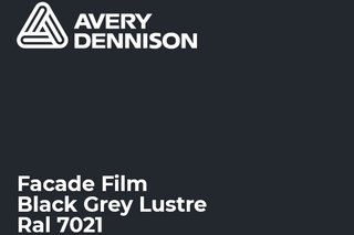 Fasadna folija - Avery Dennison Black Grey Lustre3