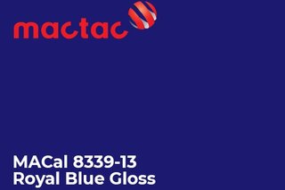 Monomerna kater folija - Mactac MACal 8300 Royal Blue Gloss3