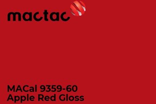 Polimerna kater folija - Mactac MACal 9300 Apple Red Gloss3