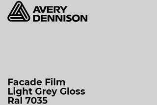 Fasadna folija - Avery Dennison Light Grey Gloss3