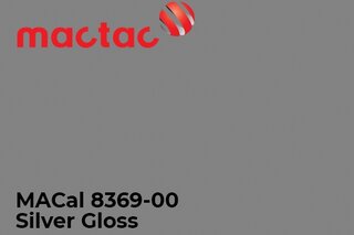 Monomerna kater folija - Mactac MACal 8300 Silver Gloss3