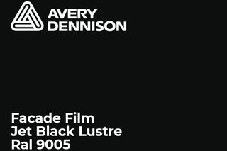 Fasadna folija - Avery Dennison Jet Black Lustre3