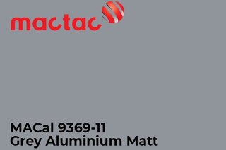 Polimerna kater folija - Mactac MACal 9300 Grey Aluminium Matt3