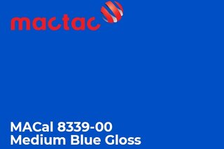 Monomerna kater folija - Mactac MACal 8300 Medium Blue Gloss3