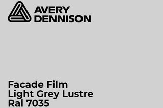 Fasadna folija - Avery Dennison Light Grey Lustre3