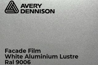 Fasadna folija - Avery Dennison White Aluminium Lustre3