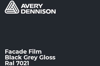 Fasadna folija - Avery Dennison Black Grey Gloss3