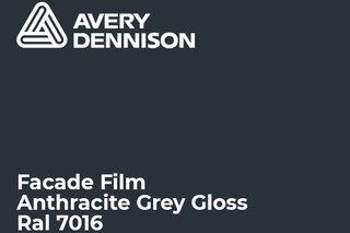 Fasadna folija - Avery Dennison Anthracite Grey Gloss3