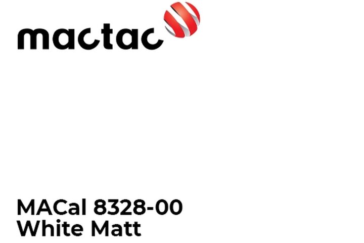 Monomerna kater folija - Mactac MACal 8300 White Matt1