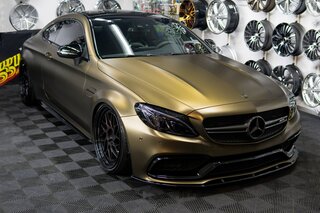 Zlatna saten folija - CFS Bond Gold Matt Chrome3