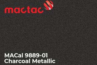 Premium polimerna kater folija - Mactac MACal 9800 Charcoal Metallic Gloss3