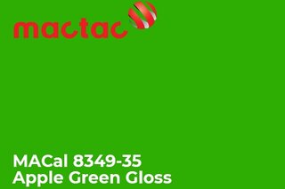 Monomerna kater folija - Mactac MACal 8300 Apple Green Gloss3