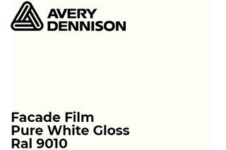 Fasadna folija - Avery Dennison Pure White Gloss3