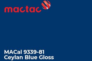 Polimerna kater folija - Mactac MACal 9300 Ceylan Blue Gloss3
