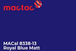 Monomerna kater folija - Mactac MACal 8300 Royal Blue Matt3