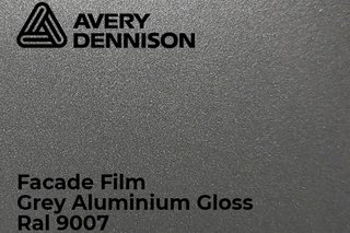Fasadna folija - Avery Dennison Grey Aluminium Gloss3