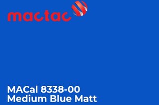 Monomerna kater folija - Mactac MACal 8300 Medium Blue Matt3