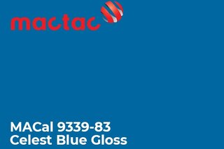Polimerna kater folija - Mactac MACal 9300 Celest Blue Gloss3