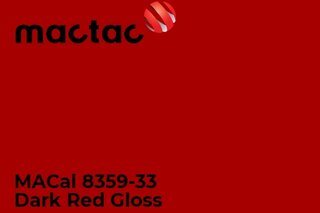 Monomerna kater folija - Mactac MACal 8300 Dark Red Gloss3